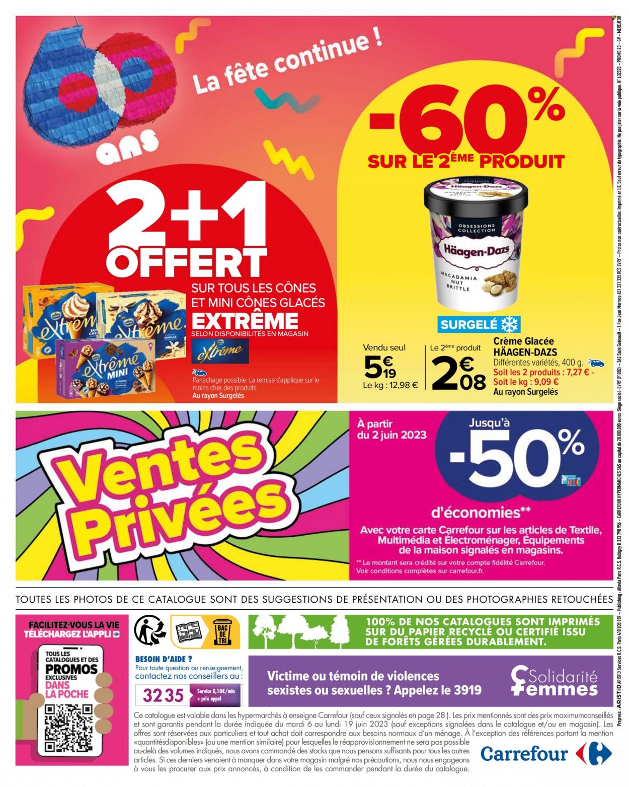 Catalogue Carrefour Hypermarchés - 06/06/2023 - 19/06/2023. Page 84