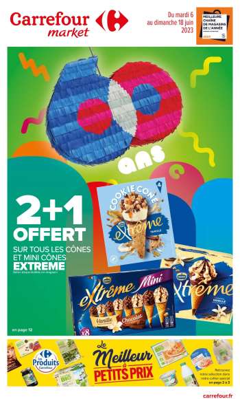 Catalogue Carrefour Market - 06/06/2023 - 18/06/2023.