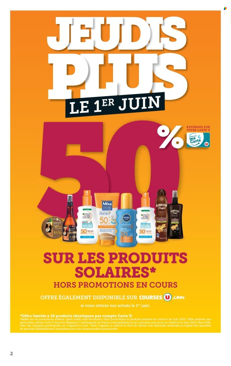 Catalogue SUPER U - 31/05/2023 - 11/06/2023. Page 2