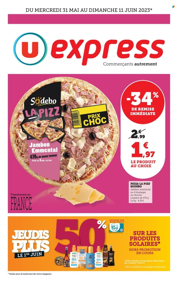 Catalogue U express - 31/05/2023 - 11/06/2023. Page 1