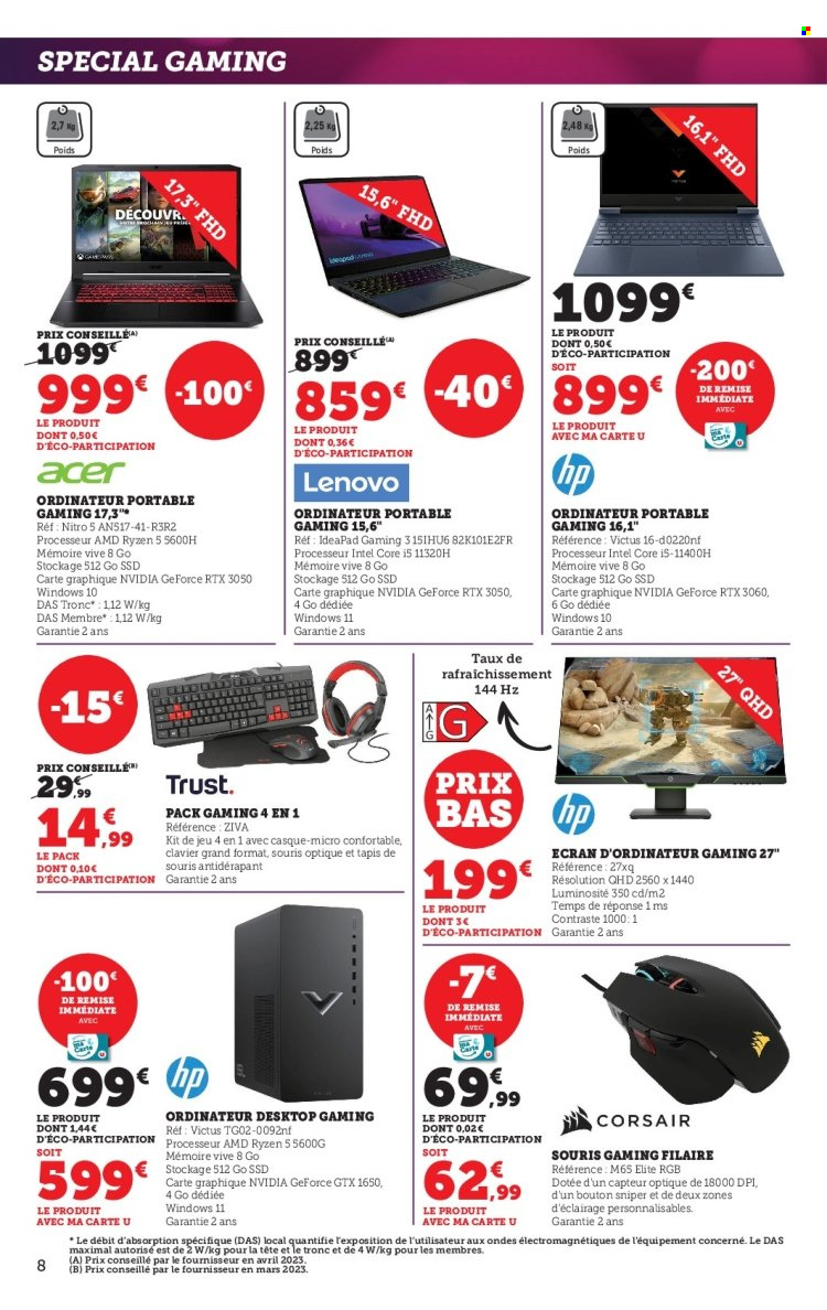 Catalogue SUPER U - 31/05/2023 - 11/06/2023. Page 8