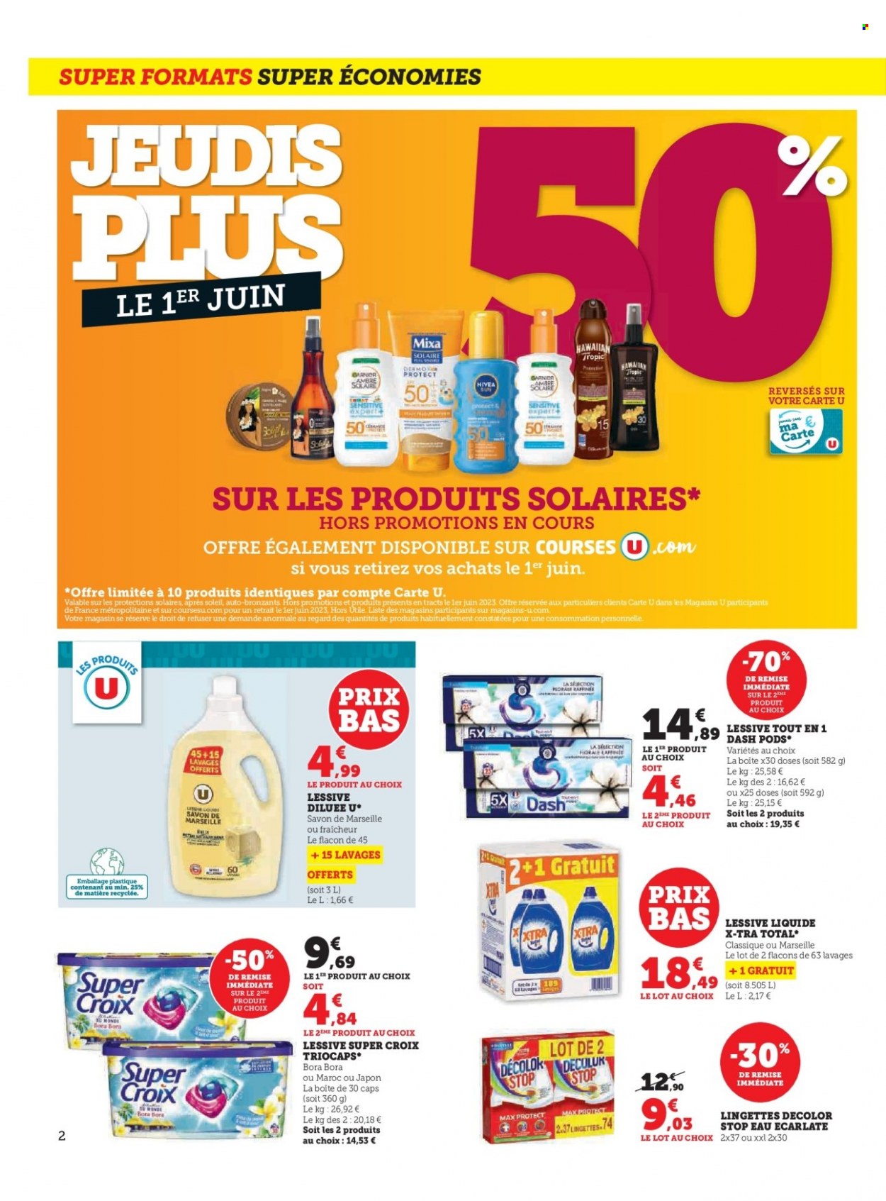 Catalogue SUPER U - 31/05/2023 - 11/06/2023. Page 2