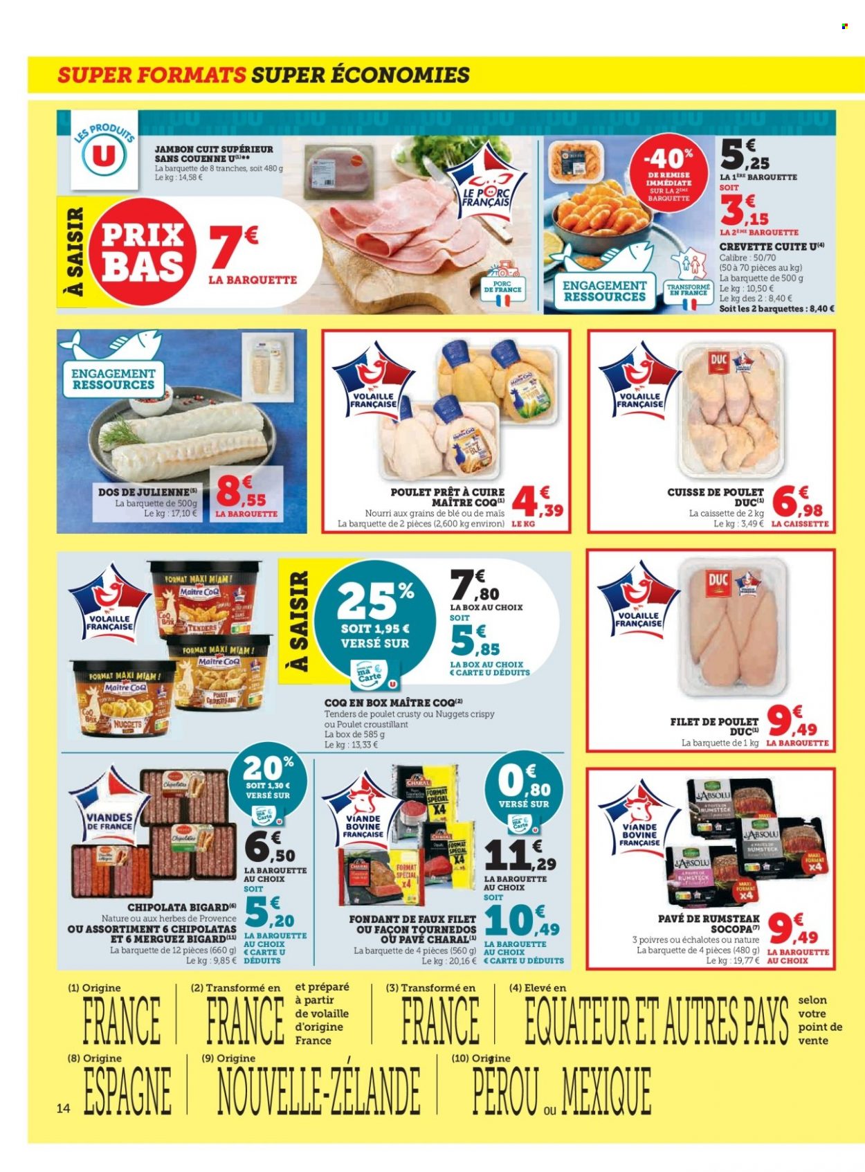 Catalogue SUPER U - 31/05/2023 - 11/06/2023. Page 14