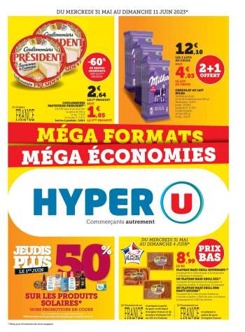 Catalogue HYPER U - 31/05/2023 - 11/06/2023.
