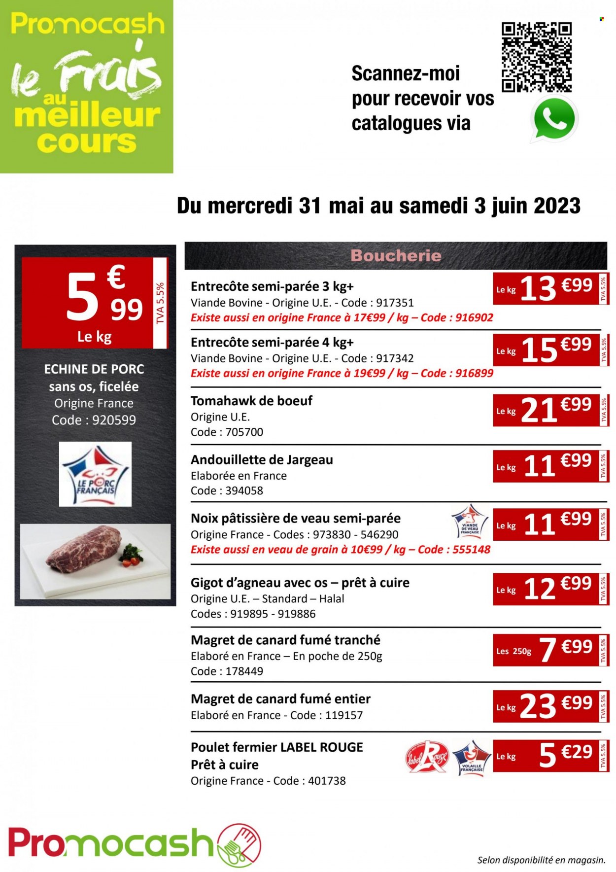 Catalogue Promocash - 31/05/2023 - 03/06/2023. Page 1