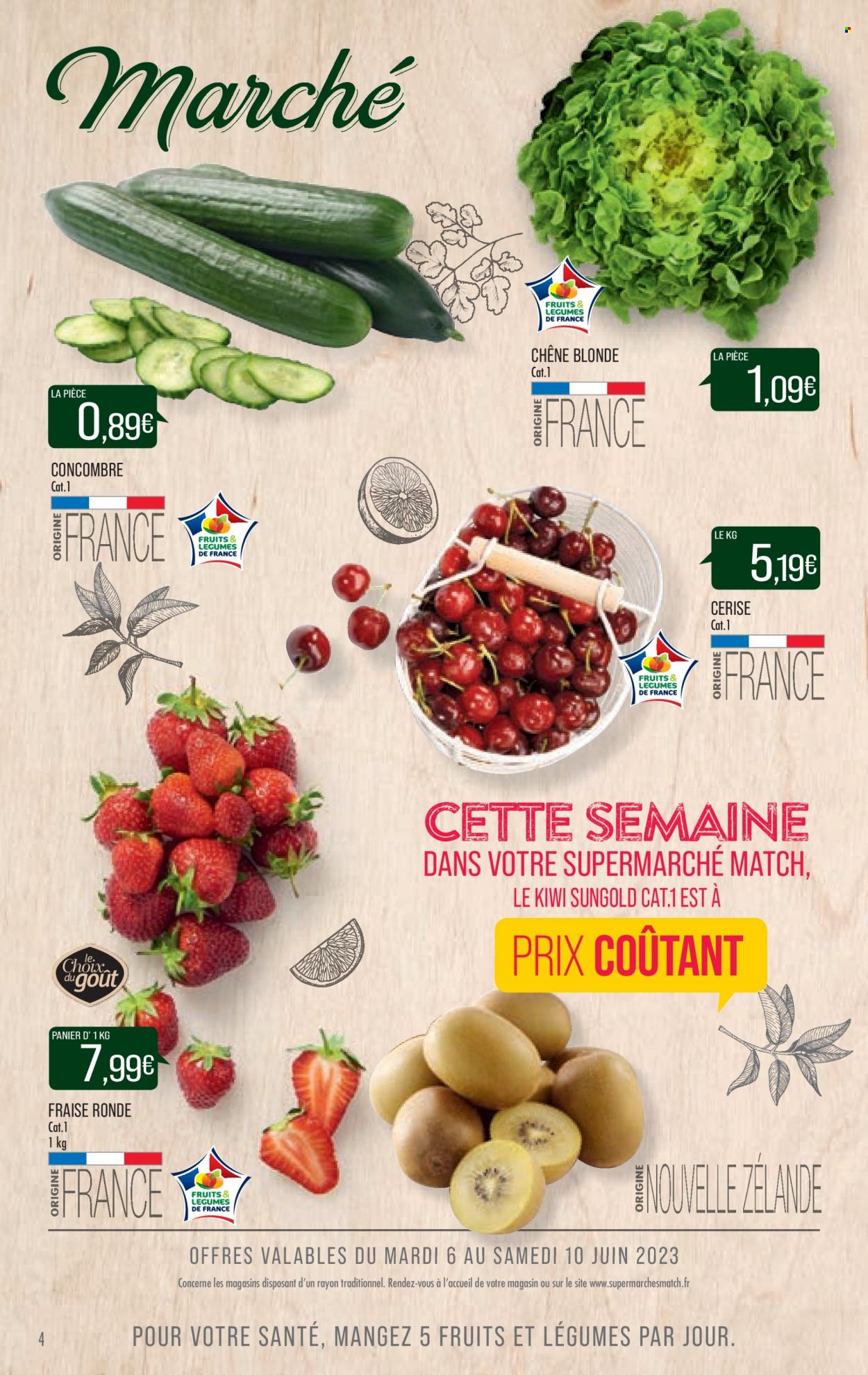 Catalogue Supermarché Match - 06/06/2023 - 11/06/2023. Page 4