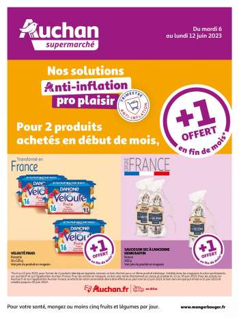 Catalogue Auchan - 06/06/2023 - 12/06/2023.