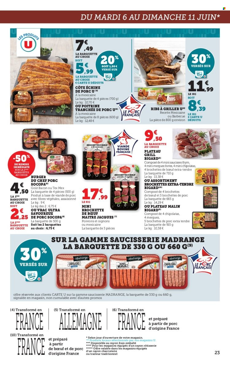 Catalogue SUPER U - 06/06/2023 - 18/06/2023. Page 23