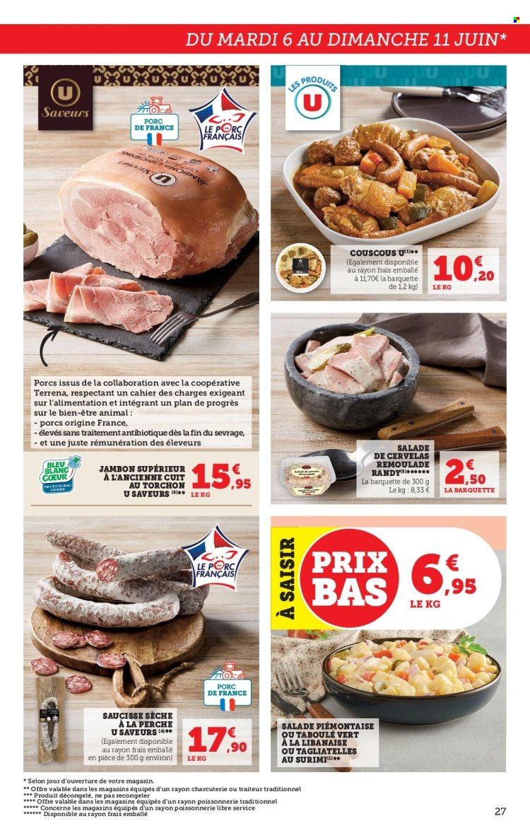 Catalogue SUPER U - 06/06/2023 - 18/06/2023. Page 27