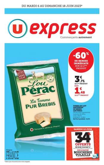 Catalogue U express - 06/06/2023 - 18/06/2023.