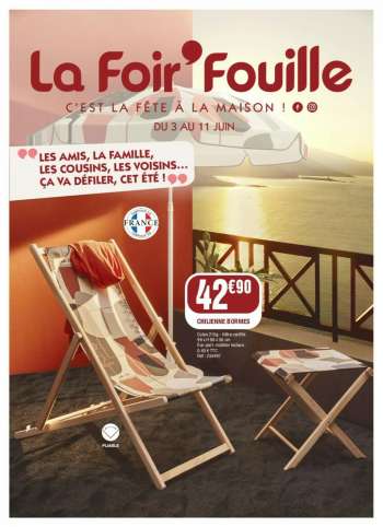 Catalogue La Foir'Fouille - 03/06/2023 - 11/06/2023.