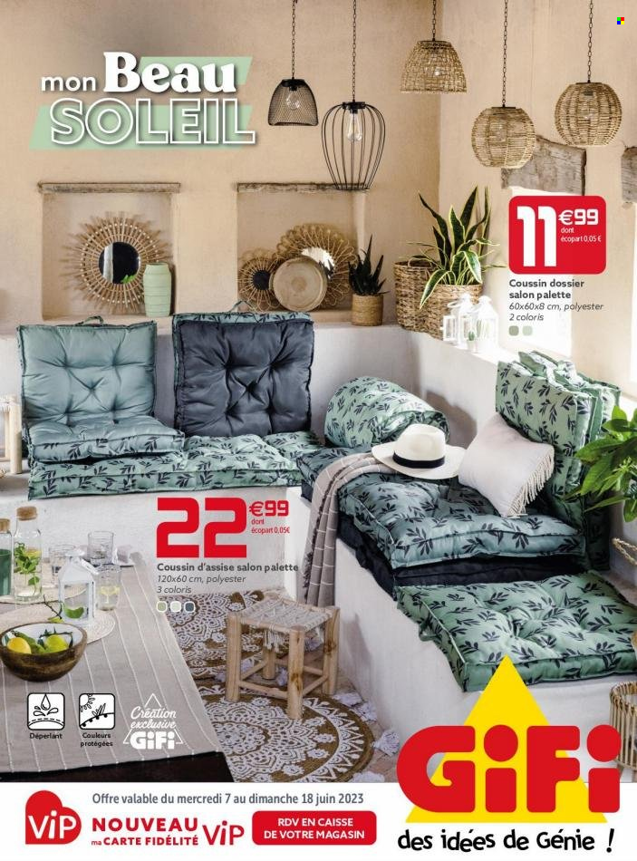 Catalogue GiFi - 07/06/2023 - 18/06/2023. Page 1