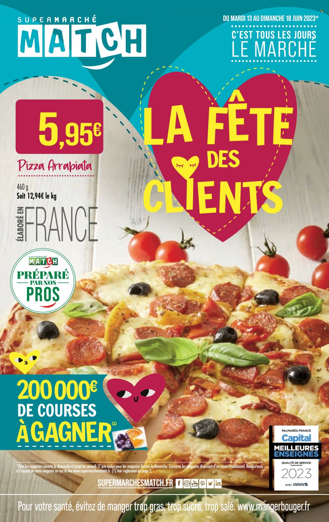 Catalogue Supermarché Match - 13/06/2023 - 18/06/2023. Page 1