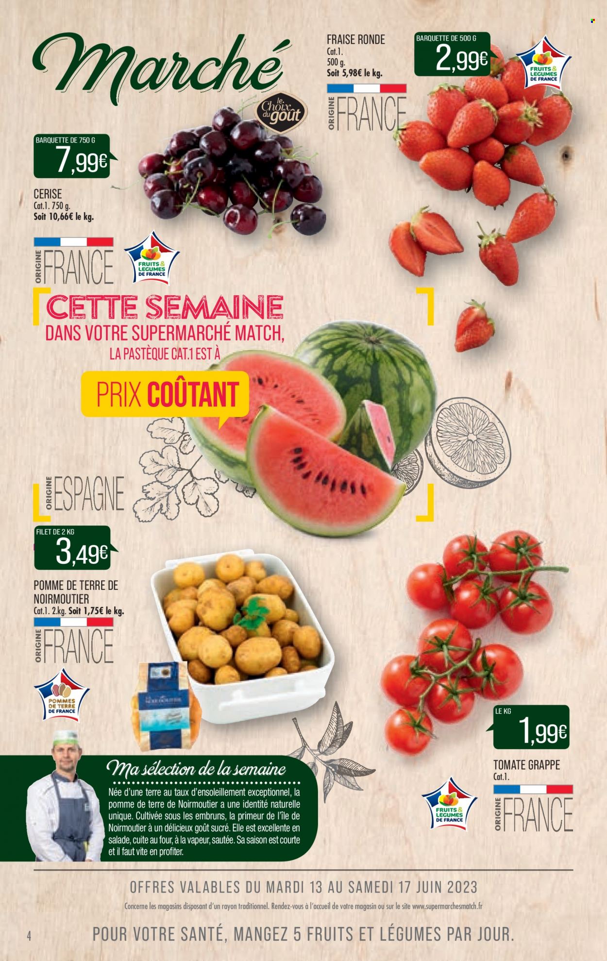 Catalogue Supermarché Match - 13/06/2023 - 18/06/2023. Page 4