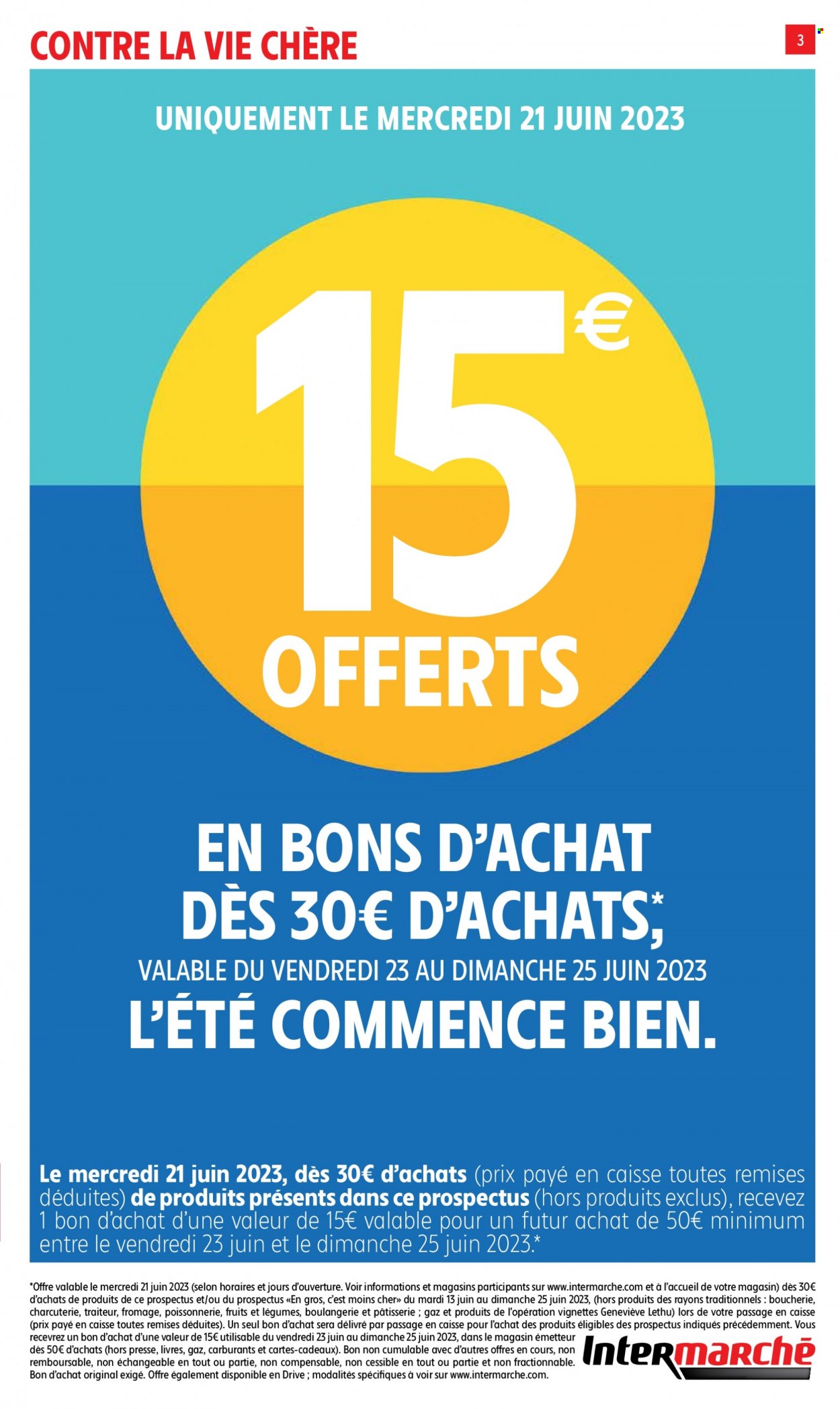 Catalogue Intermarché Hyper - 20/06/2023 - 25/06/2023. Page 3
