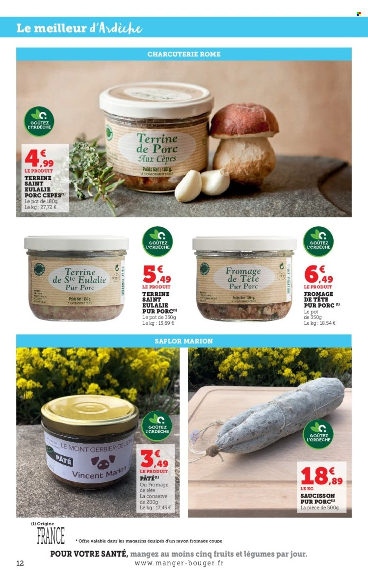 Catalogue SUPER U - 13/06/2023 - 25/06/2023. Page 12