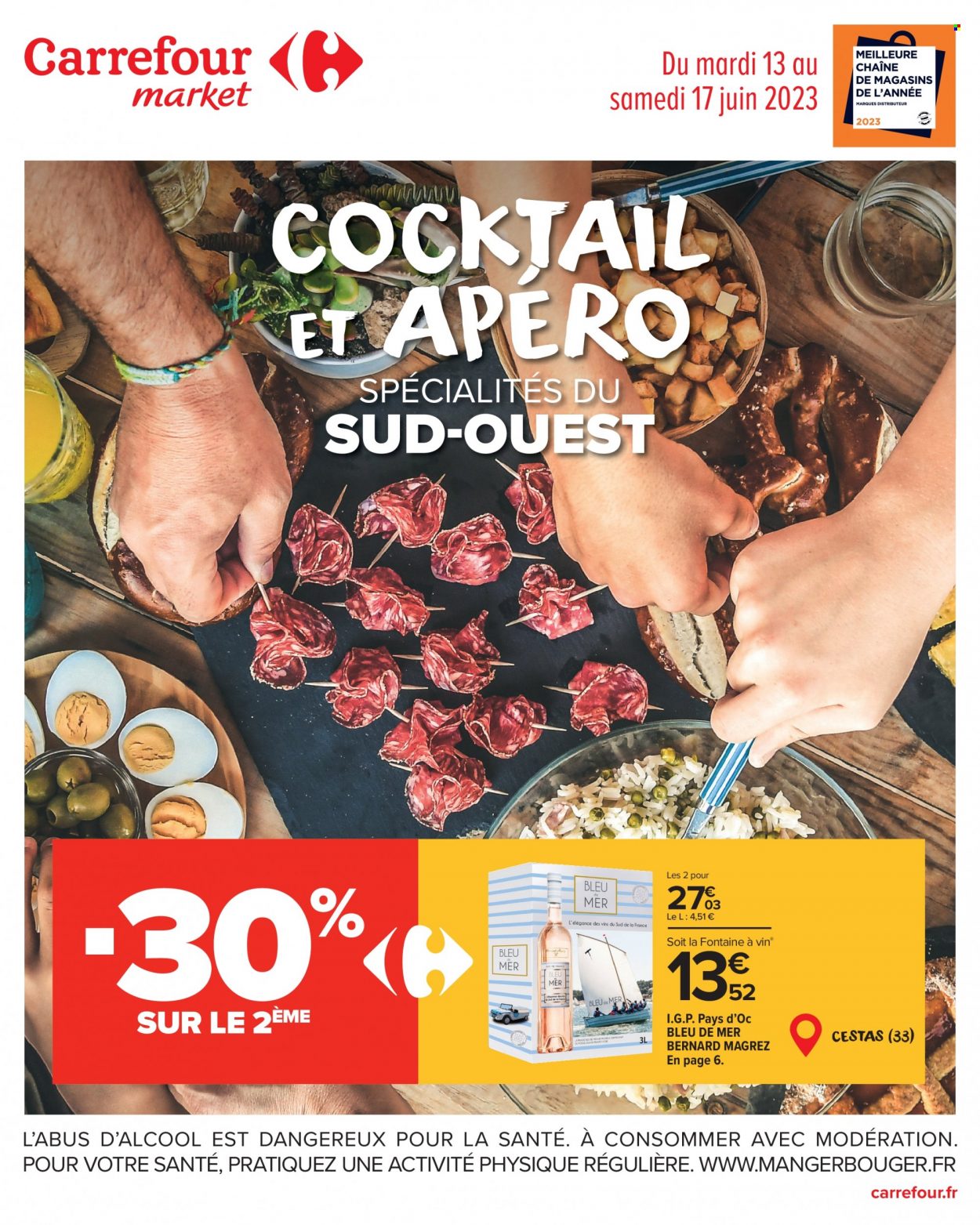 Catalogue Carrefour Market - 13/06/2023 - 17/06/2023. Page 1