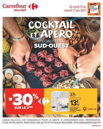 Catalogue Carrefour Market - 13/06/2023 - 17/06/2023.