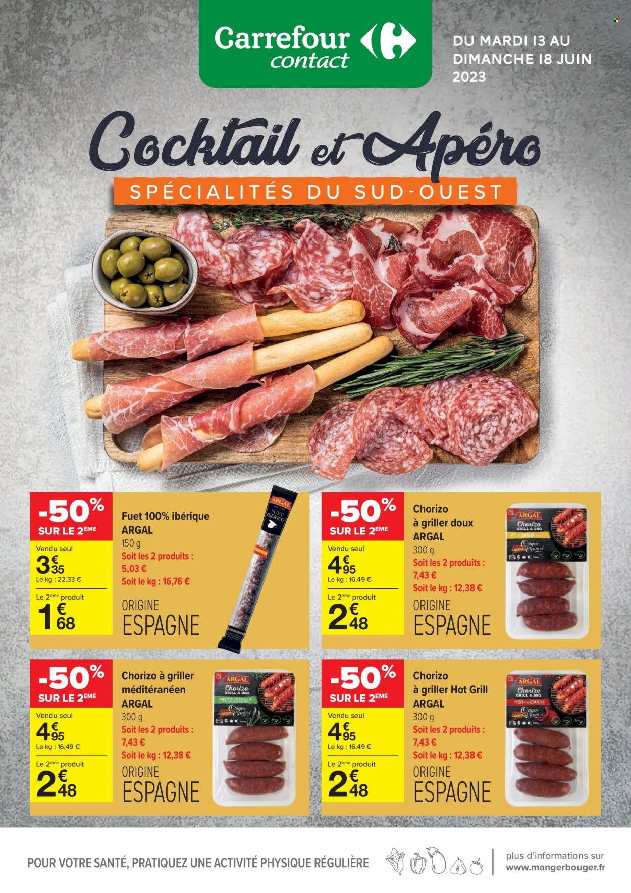 Catalogue Carrefour Contact - 13/06/2023 - 18/06/2023. Page 1