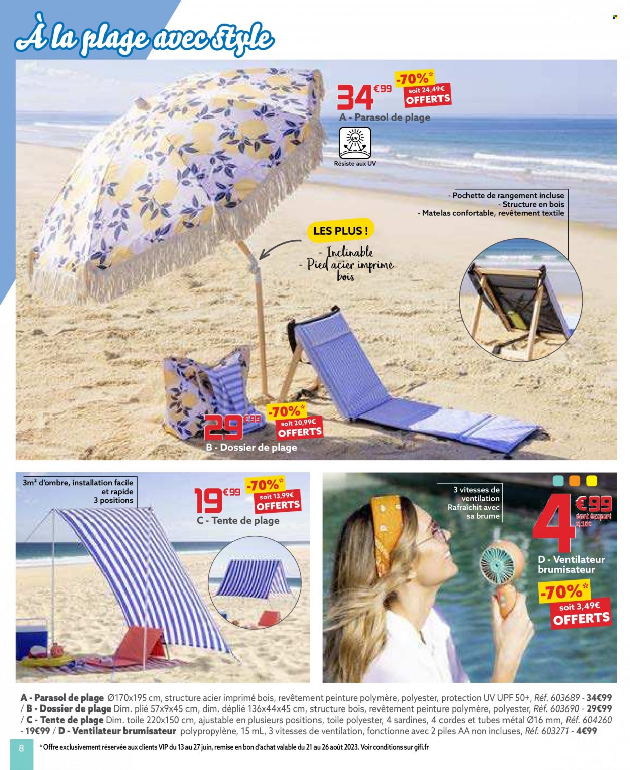 Catalogue GiFi - 13/06/2023 - 21/06/2023. Page 8