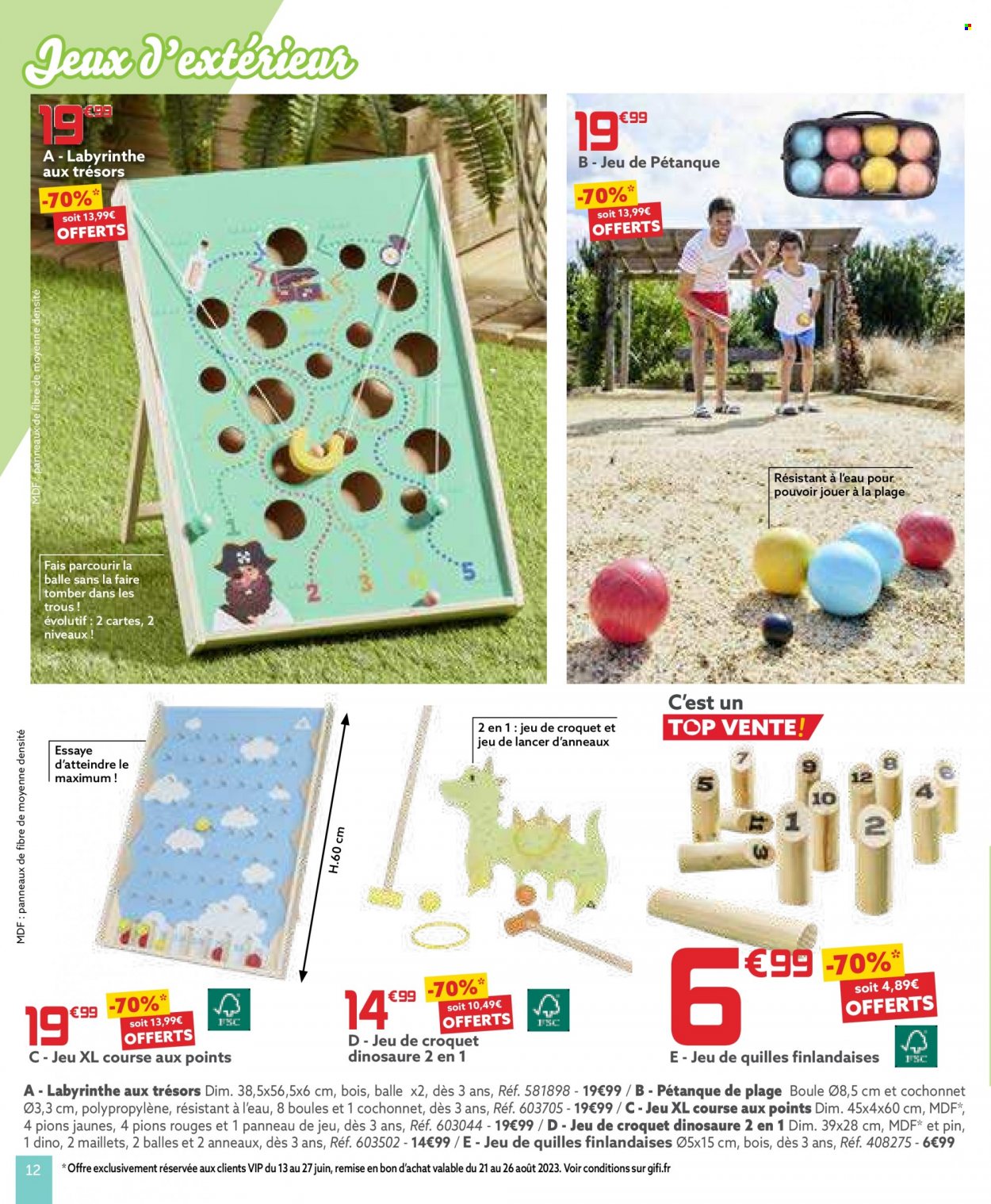 Catalogue GiFi - 13/06/2023 - 21/06/2023. Page 12