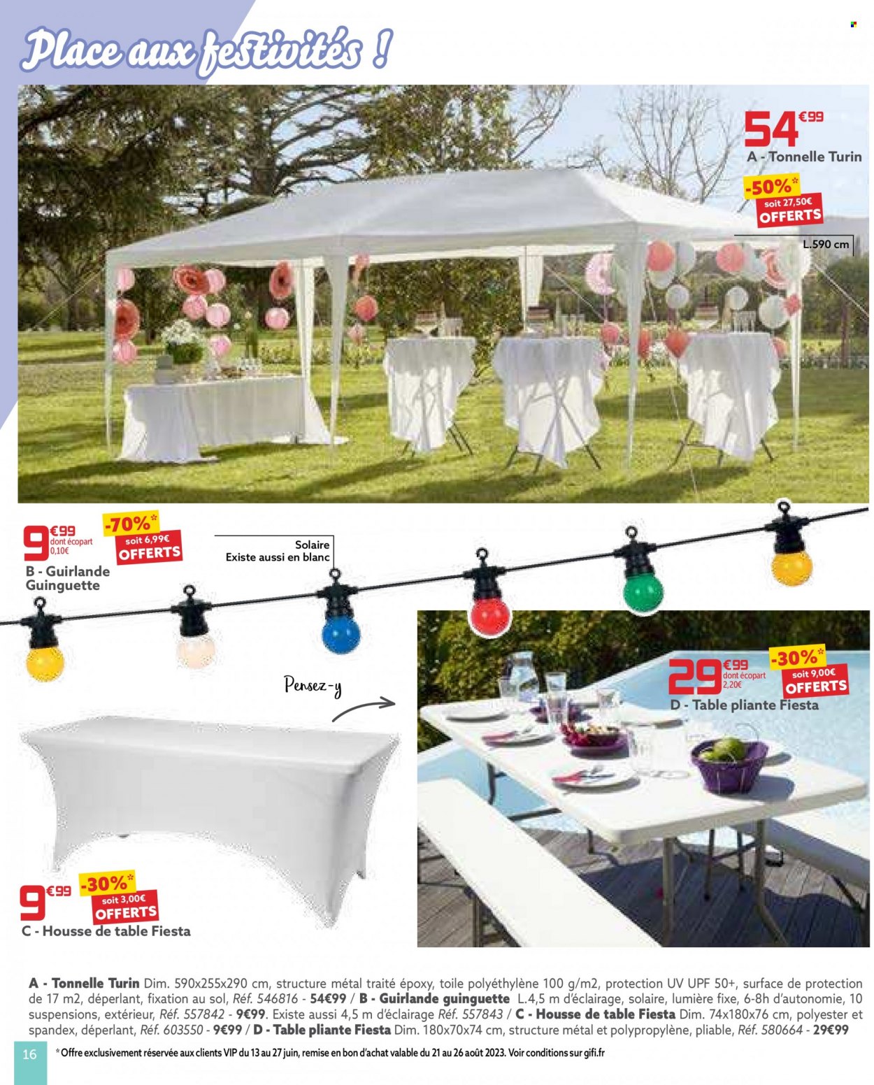 Catalogue GiFi - 13/06/2023 - 21/06/2023. Page 16