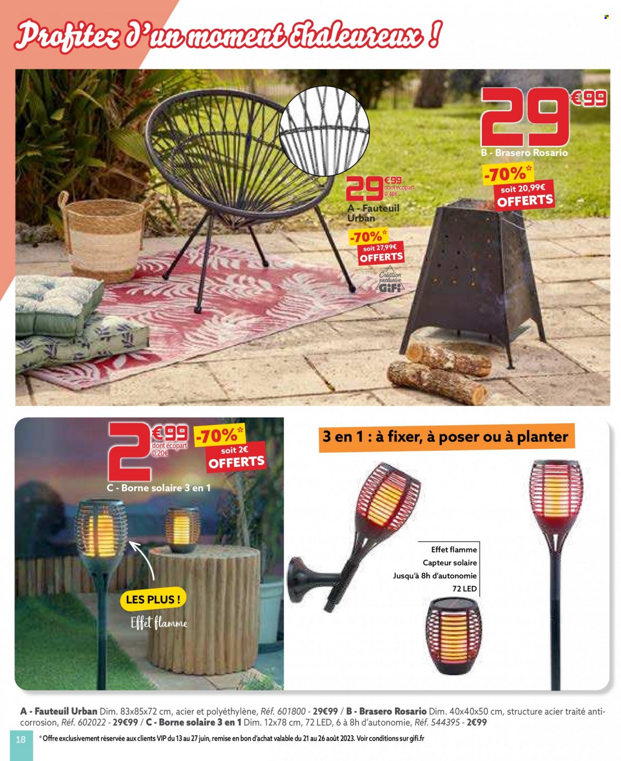 Catalogue GiFi - 13/06/2023 - 21/06/2023. Page 18