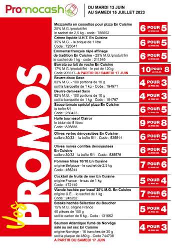 Catalogue Promocash - 13/06/2023 - 15/06/2023.