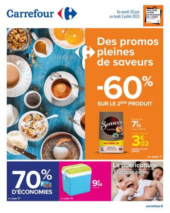 Catalogue Carrefour Hypermarchés - 20/06/2023 - 03/07/2023.