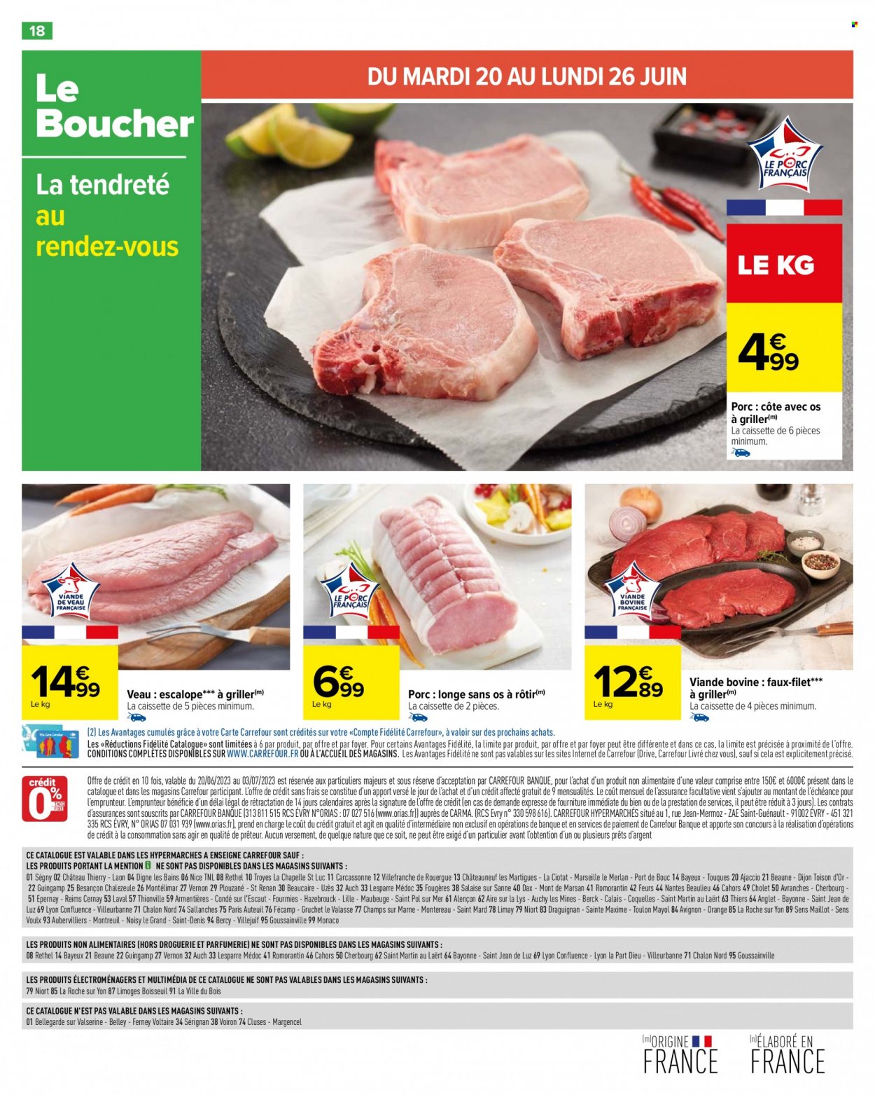 Catalogue Carrefour Hypermarchés - 20/06/2023 - 03/07/2023. Page 20