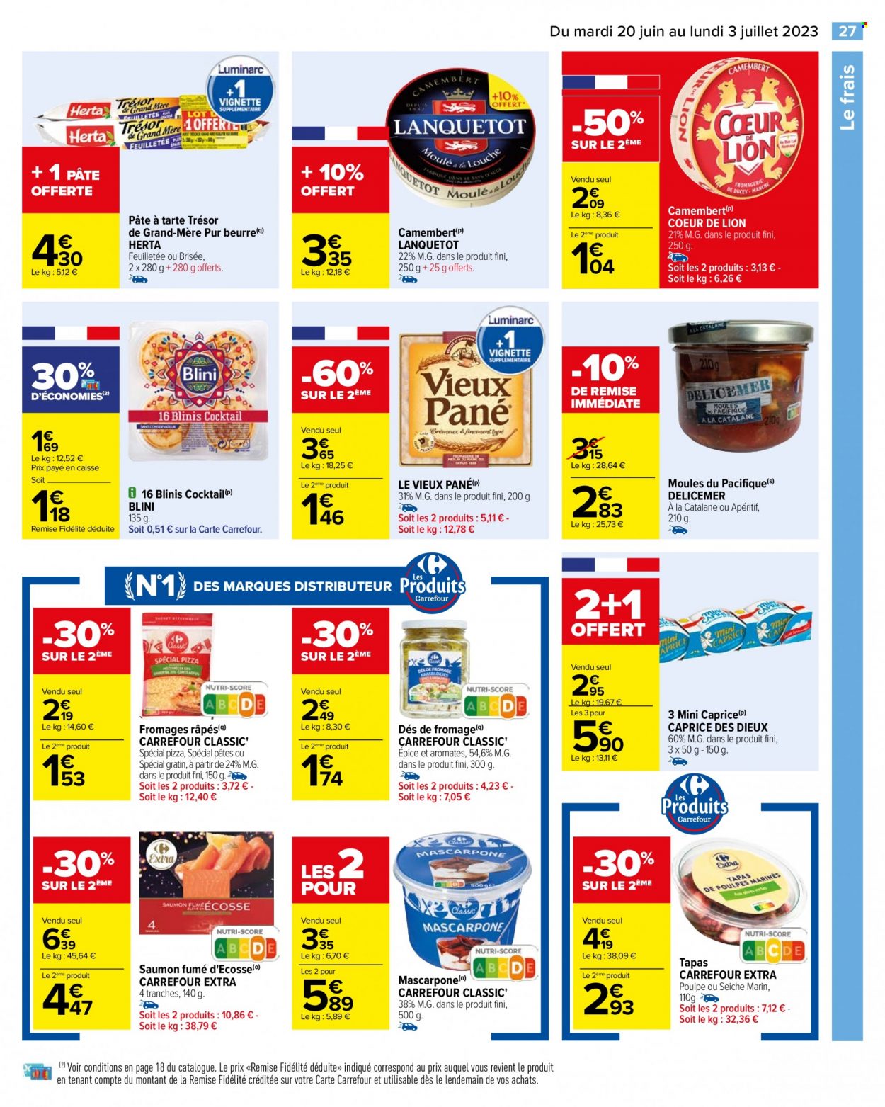 Catalogue Carrefour Hypermarchés - 20/06/2023 - 03/07/2023. Page 29