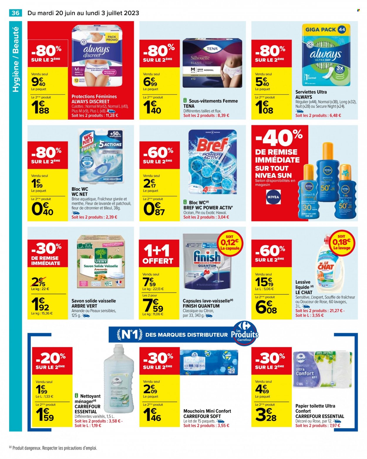 Catalogue Carrefour Hypermarchés - 20/06/2023 - 03/07/2023. Page 39