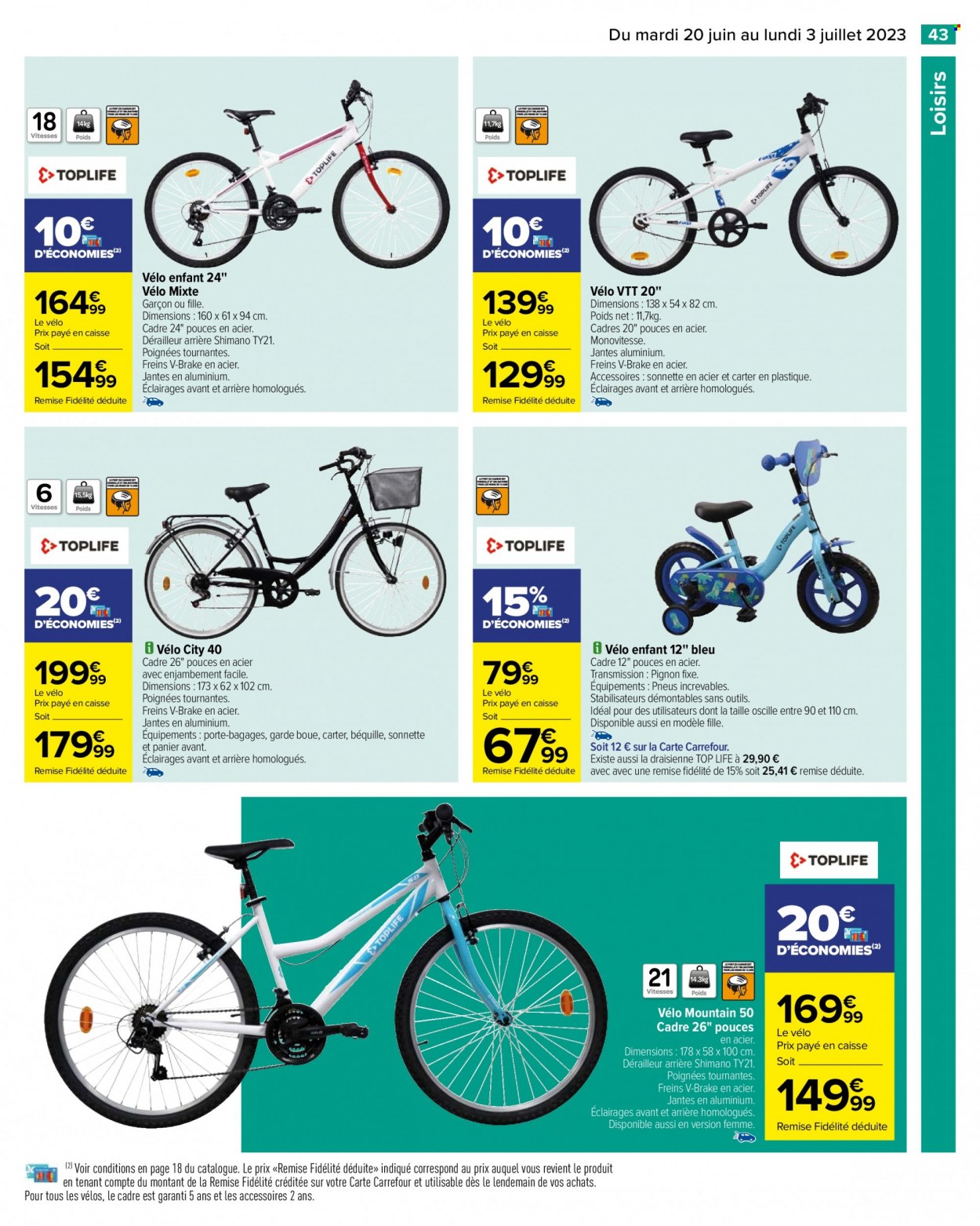 Catalogue Carrefour Hypermarchés - 20/06/2023 - 03/07/2023. Page 46