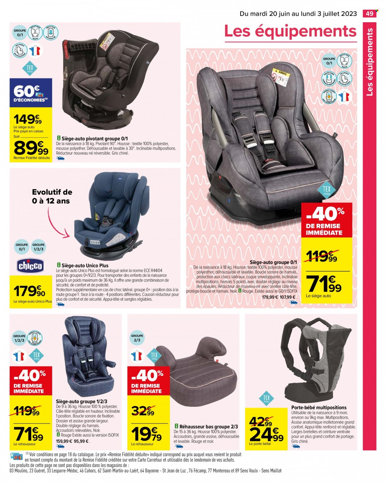 Catalogue Carrefour Hypermarchés - 20/06/2023 - 03/07/2023. Page 52