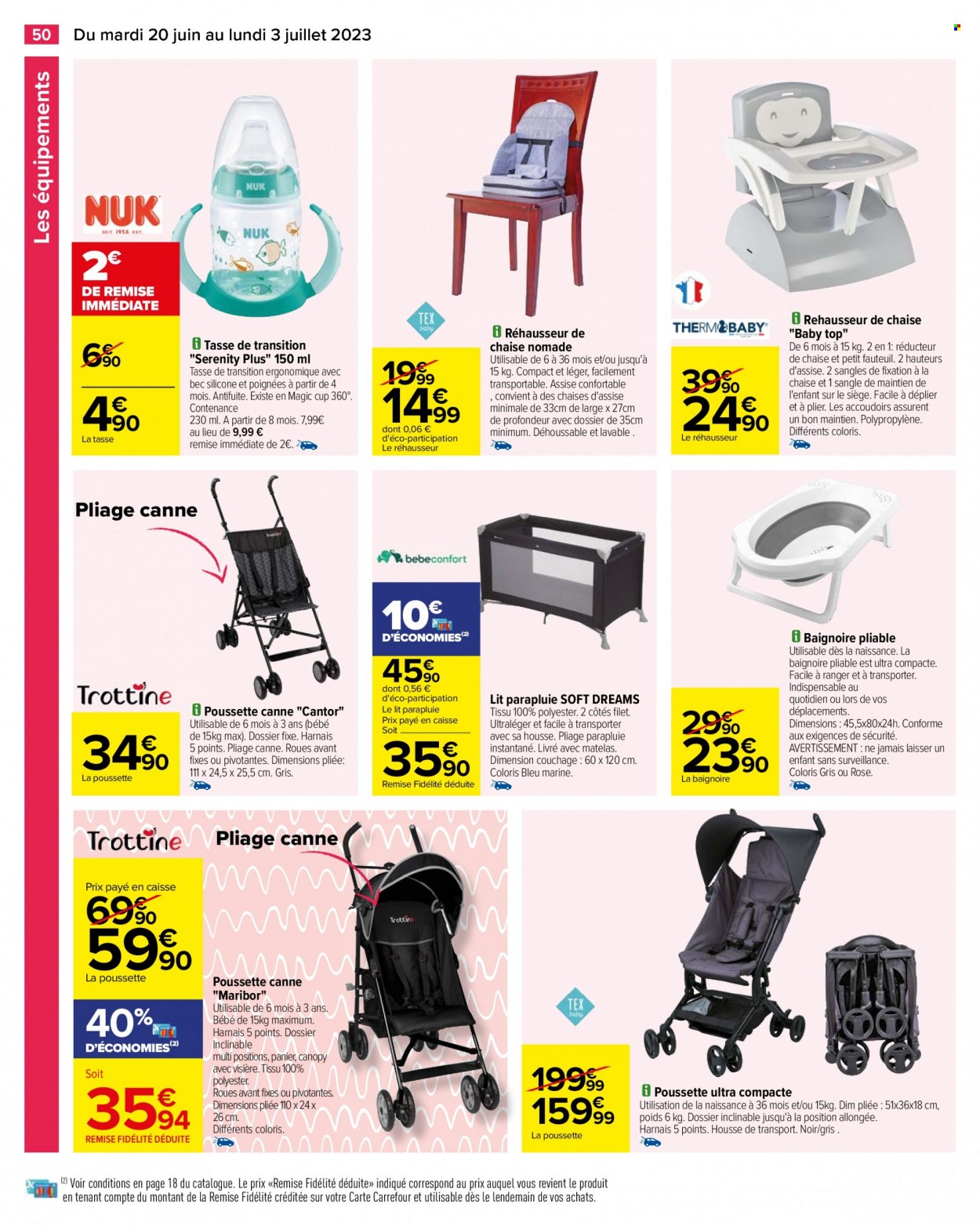 Catalogue Carrefour Hypermarchés - 20/06/2023 - 03/07/2023. Page 53