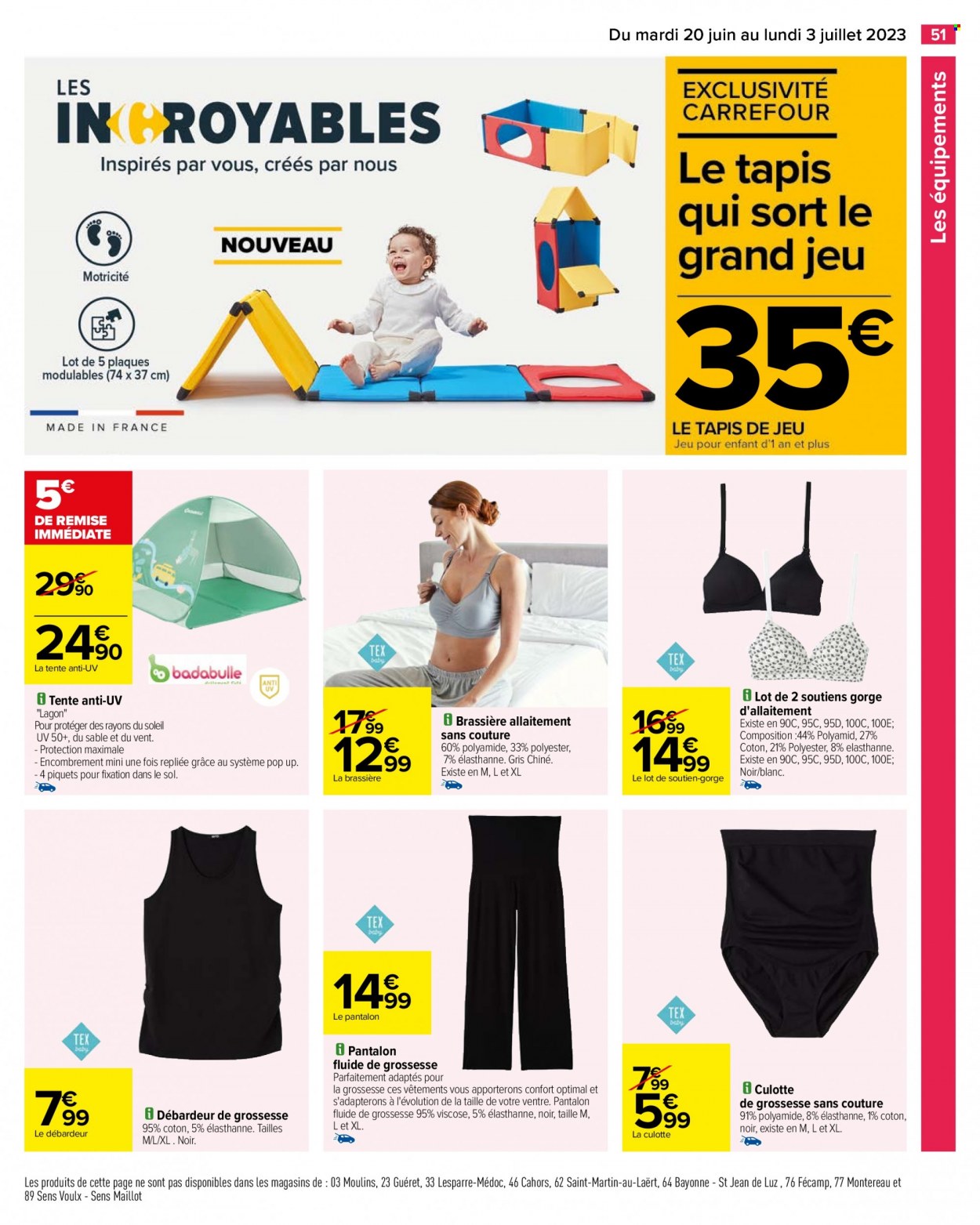 Catalogue Carrefour Hypermarchés - 20/06/2023 - 03/07/2023. Page 54