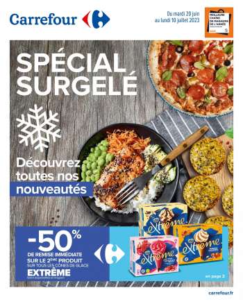Catalogue Carrefour Hypermarchés - 20/06/2023 - 10/07/2023.