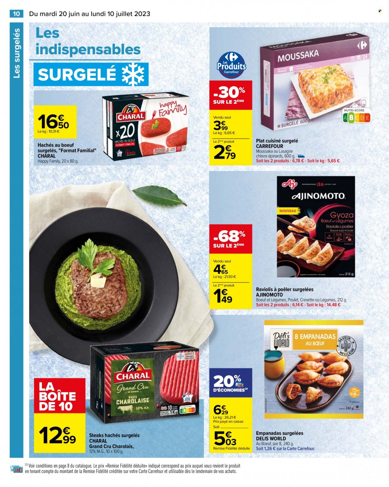 Catalogue Carrefour Hypermarchés - 20/06/2023 - 10/07/2023. Page 10