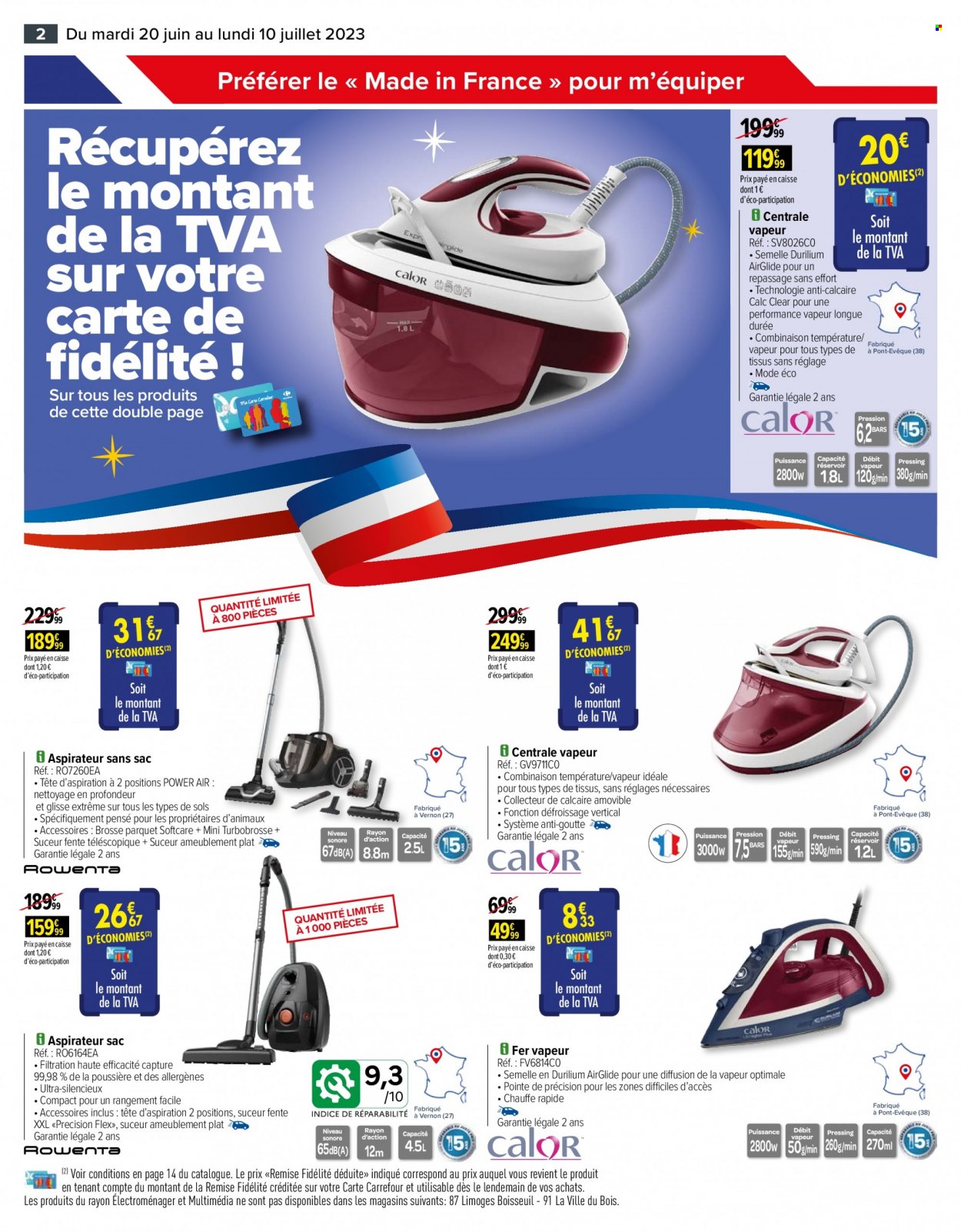 Catalogue Carrefour Hypermarchés - 20/06/2023 - 10/07/2023. Page 2