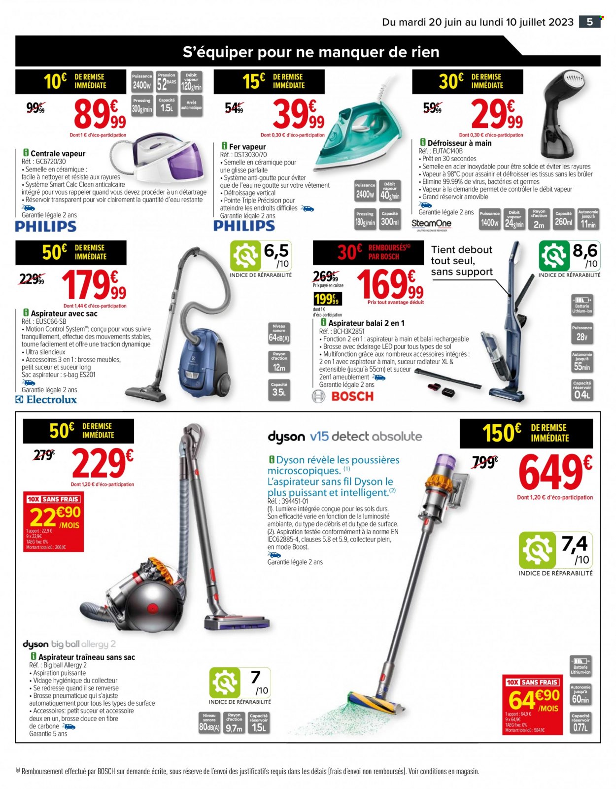 Catalogue Carrefour Hypermarchés - 20/06/2023 - 10/07/2023. Page 5