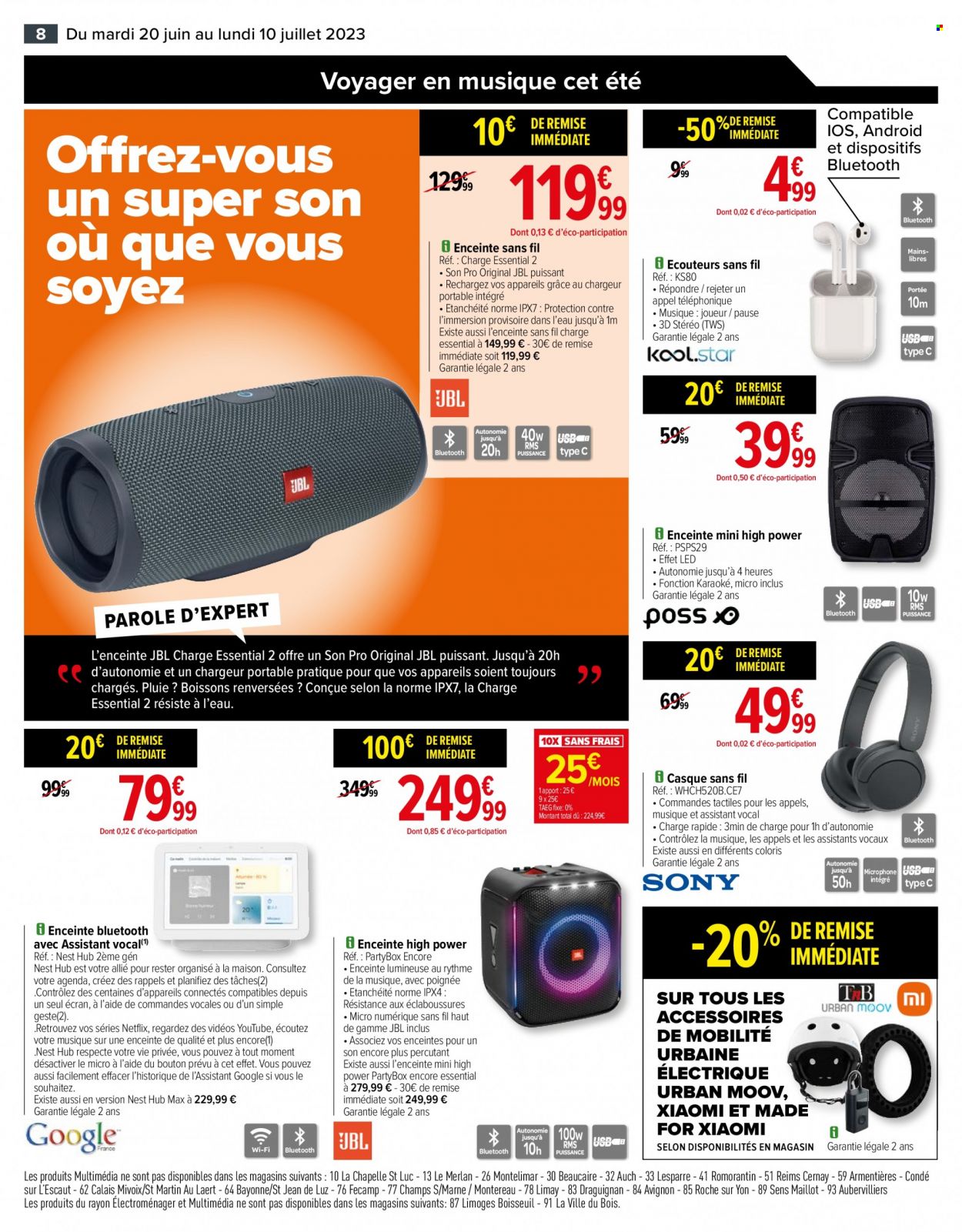 Catalogue Carrefour Hypermarchés - 20/06/2023 - 10/07/2023. Page 8