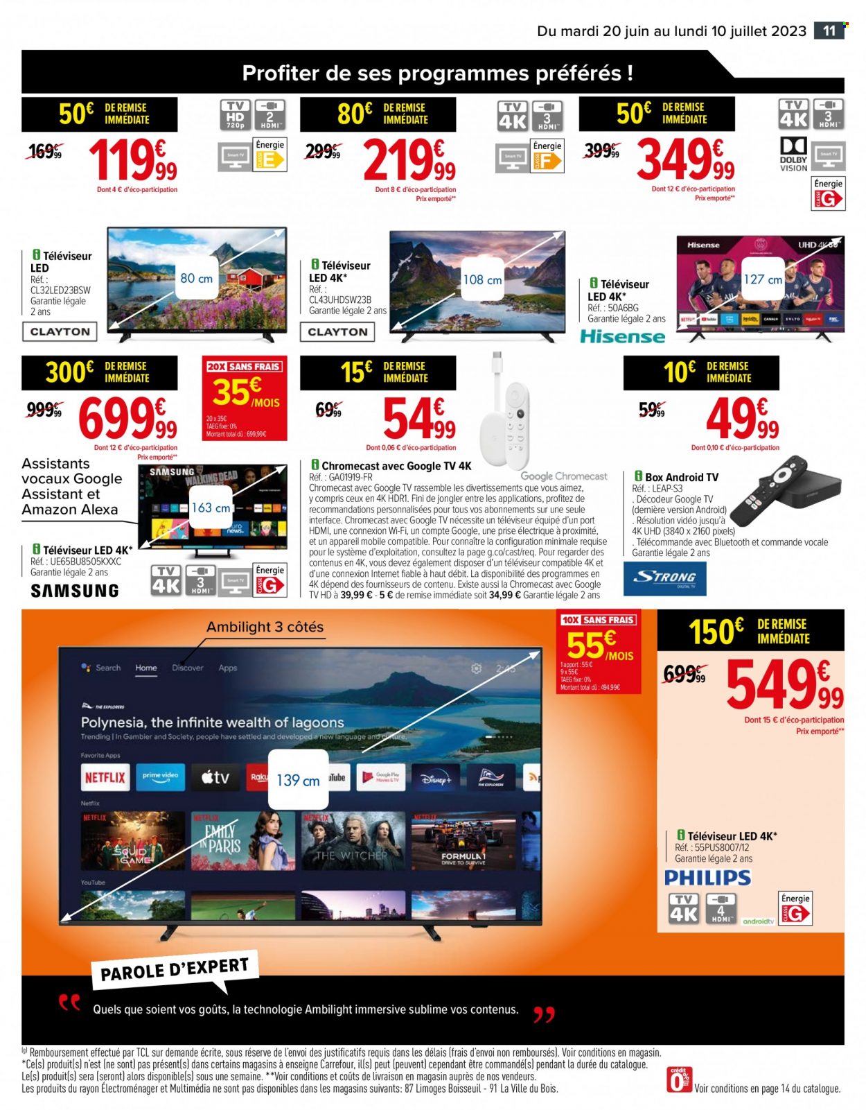 Catalogue Carrefour Hypermarchés - 20/06/2023 - 10/07/2023. Page 11