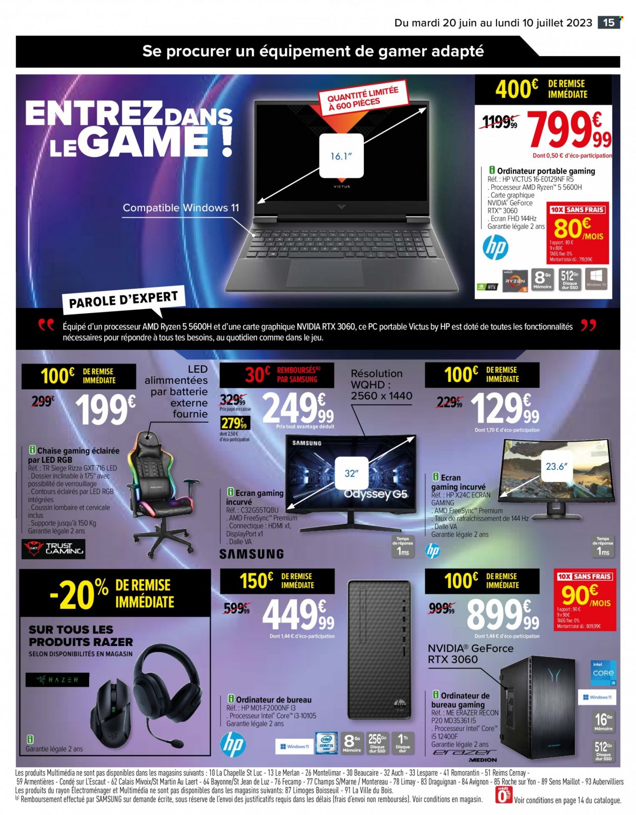 Catalogue Carrefour Hypermarchés - 20/06/2023 - 10/07/2023. Page 15