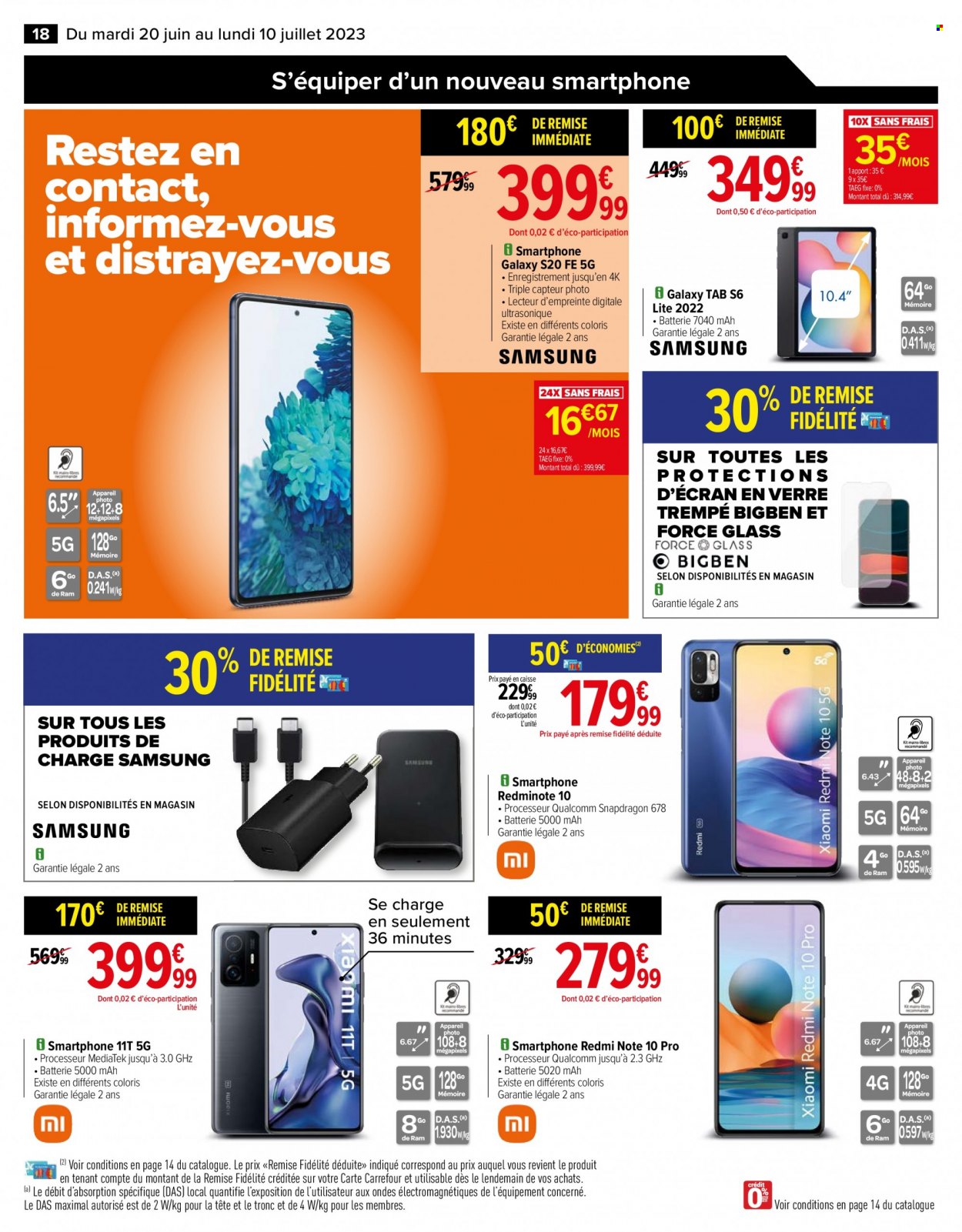 Catalogue Carrefour Hypermarchés - 20/06/2023 - 10/07/2023. Page 18