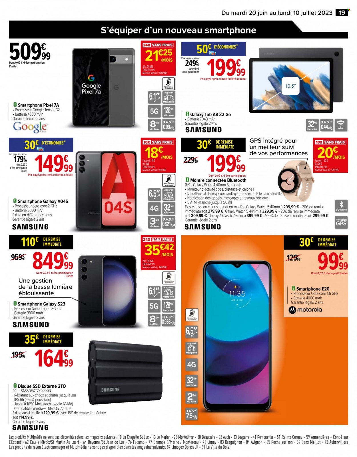 Catalogue Carrefour Hypermarchés - 20/06/2023 - 10/07/2023. Page 19