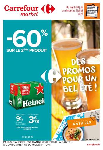 Catalogue Carrefour Market - 20/06/2023 - 02/07/2023.