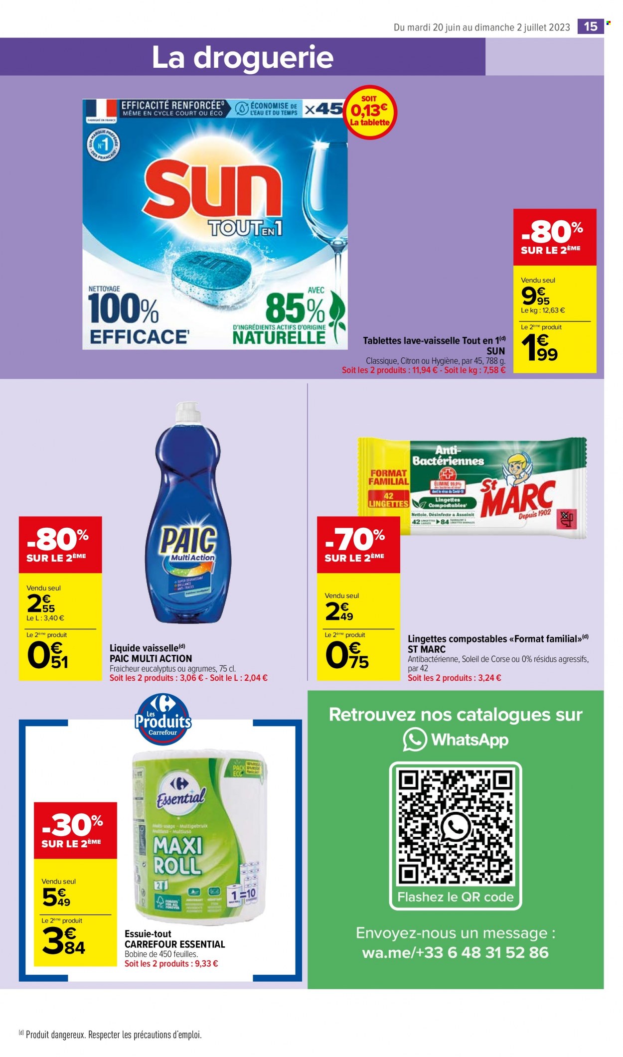 Catalogue Carrefour Market - 20/06/2023 - 02/07/2023. Page 15