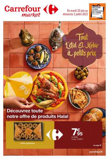 Catalogue Carrefour Market - 20/06/2023 - 02/07/2023.