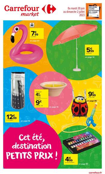 Catalogue Carrefour Market - 20/06/2023 - 02/07/2023.
