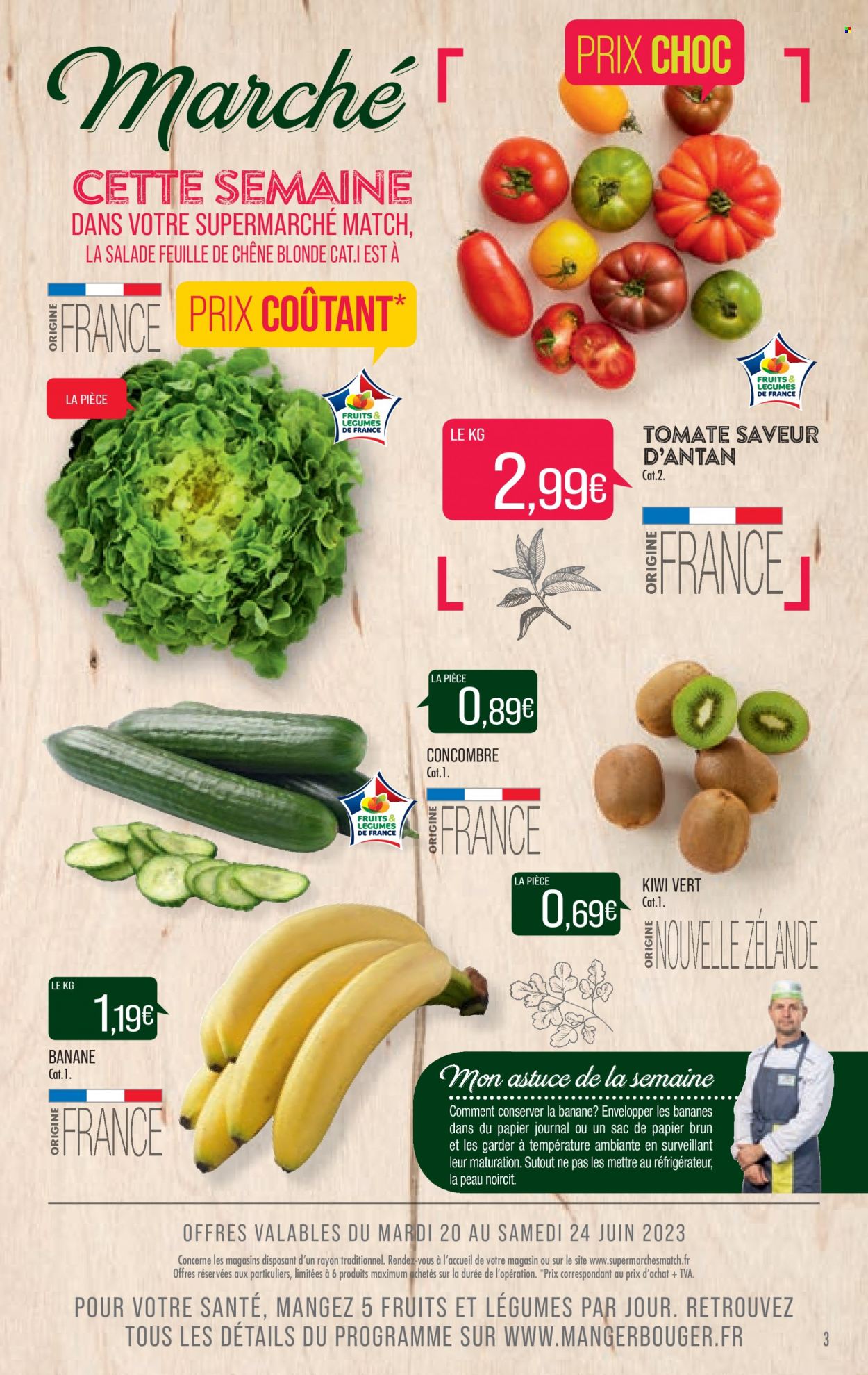 Catalogue Supermarché Match - 20/06/2023 - 25/06/2023. Page 3
